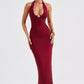 Harmonia Maxi Dress - Burgundy