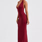 Harmonia Maxi Dress - Burgundy