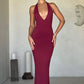 Harmonia Maxi Dress - Burgundy