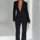 Hazel Suit Jacket - Black