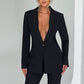 Hazel Suit Jacket - Black