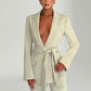 Hazel Suit Jacket - Sage