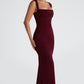 Helena Maxi Dress - Cherry Lacquer