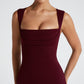 Helena Maxi Dress - Cherry Lacquer