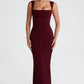 Helena Maxi Dress - Cherry Lacquer