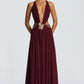 Indianna Maxi Dress - Cherry Lacquer