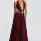 Indianna Maxi Dress - Cherry Lacquer
