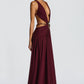 Indianna Maxi Dress - Cherry Lacquer