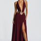 Indianna Maxi Dress - Cherry Lacquer