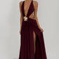 Indianna Maxi Dress - Cherry Lacquer