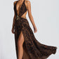 Indianna Maxi Dress - Leopard Print