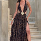 Indianna Maxi Dress - Leopard Print