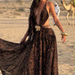 Indianna Maxi Dress - Leopard Print