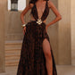 Indianna Maxi Dress - Leopard Print