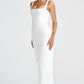 Ines Midaxi Dress - Ivory