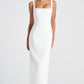 Ines Midaxi Dress - Ivory