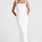 Ines Midaxi Dress - Ivory