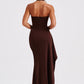 Isadora Maxi Dress - Chocolate