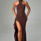 Isadora Maxi Dress - Chocolate