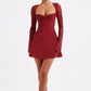Jacinta Mini Dress - Red