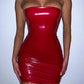 Janet Mini Dress - Red
