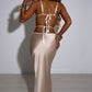 Jasmyn Maxi Skirt - Champagne