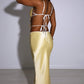 Jasmyn Maxi Skirt - Lemon