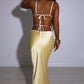 Jasmyn Maxi Skirt - Lemon