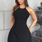 Jayne Mini Dress - Black