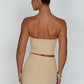 Jaz Mini Skirt - Beige