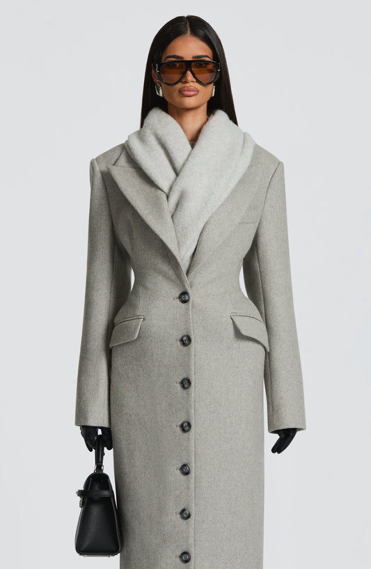 Jeanie Scarf - Light Grey