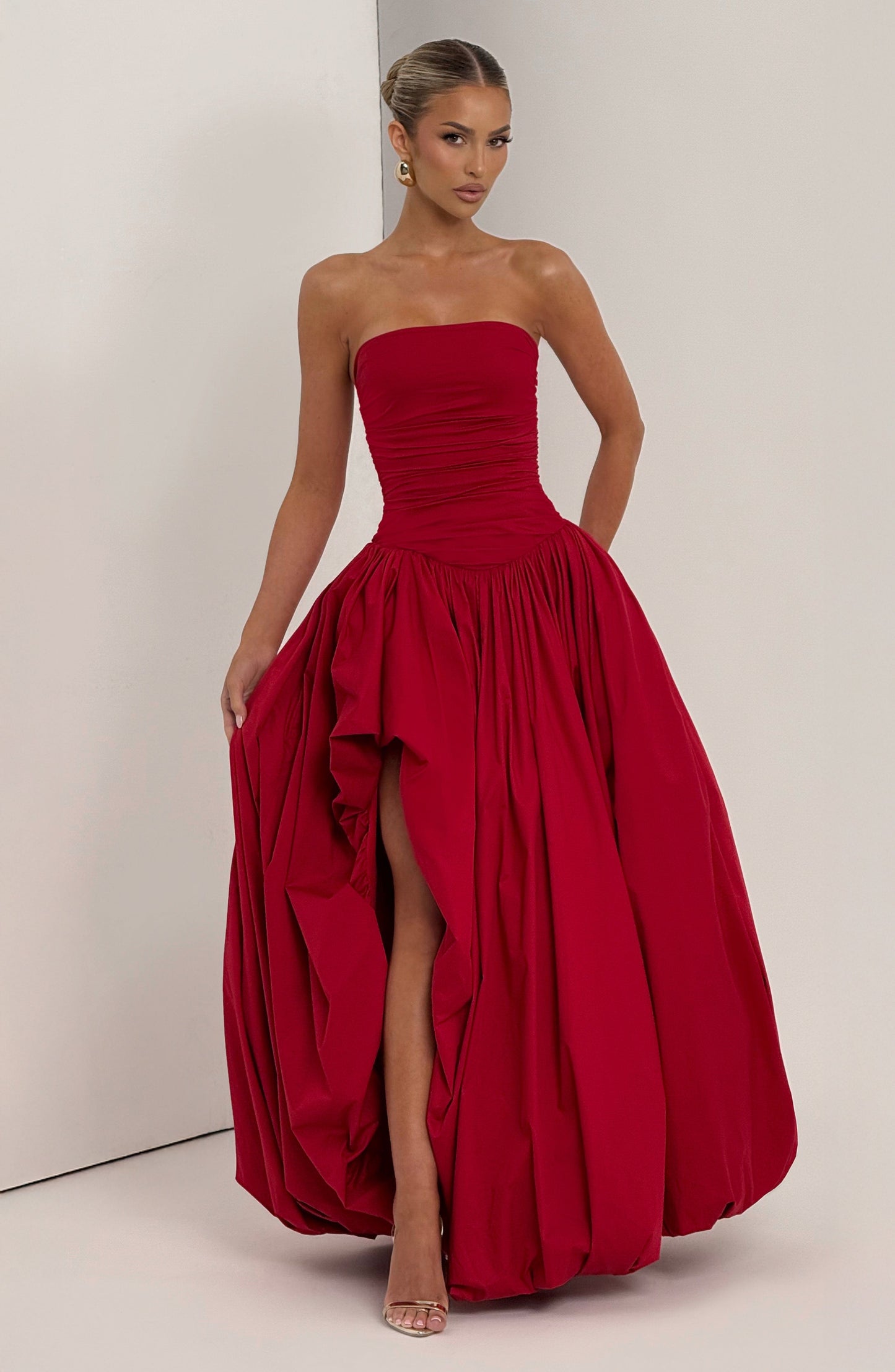 Jillian Maxi Dress - Red