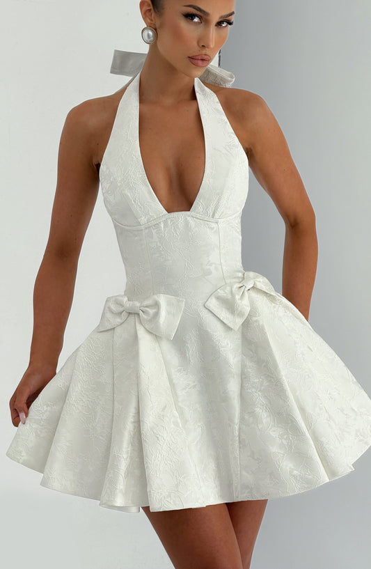 Jocelyn Mini Dress - Ivory