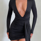 Jolene Mini Dress - Black
