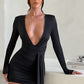 Jolene Mini Dress - Black