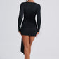 Jolene Mini Dress - Black