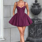 Josie Mini Dress - Cherry Lacquer
