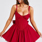 Josie Mini Dress - Red