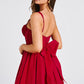 Josie Mini Dress - Red