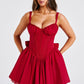 Josie Mini Dress - Red