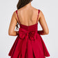 Josie Mini Dress - Red