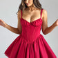 Josie Mini Dress - Red