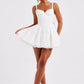 Josie Mini Dress - White