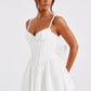 Josie Mini Dress - White