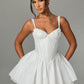 Josie Mini Dress - White