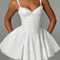 Josie Mini Dress - White