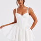 Josie Mini Dress - White