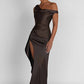 Juliene Maxi Dress - Charcoal