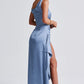 Juliene Maxi Dress - Dusty Blue