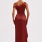 Juliene Maxi Dress - Rust